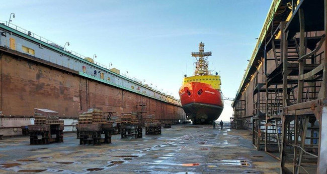 Єдиний український криголам Капітан Білоусов ремонтують перед льодовою кампанією на Азові, - АМПУ 01