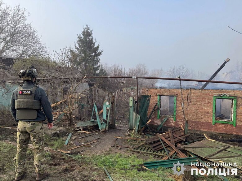 Shelling in Donetsk region on 4 April