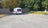 До військового аеродрому в Борисполі приїхали порожні автобуси й швидка. ВIДЕО