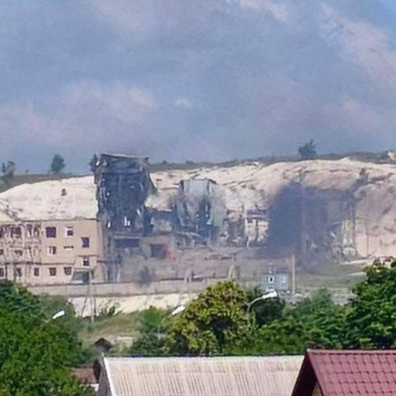 удар по заводу на Бєлгородщині