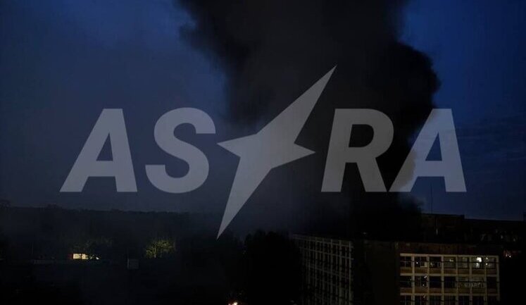 Microelectronics enterprise is on fire in St. Petersburg. VIDEO