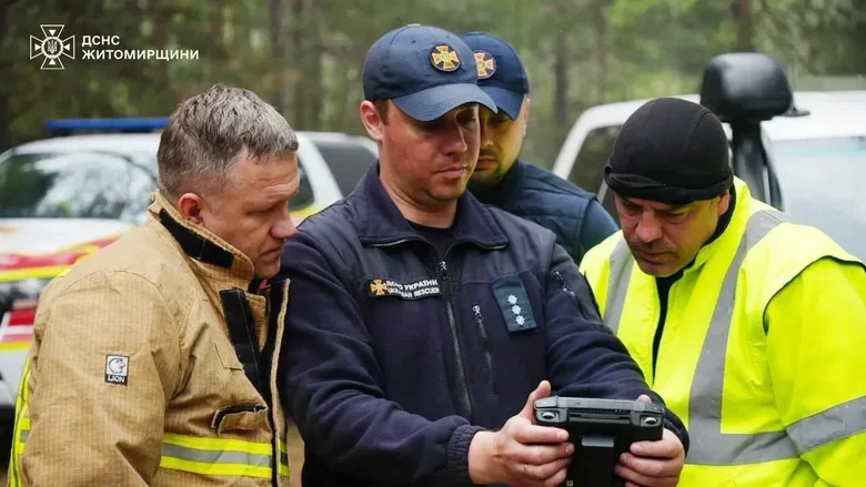 На Житомирщині загасили пожежу у Поліському заповіднику