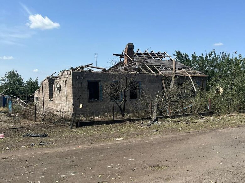 Наслідки ворожих обстрілів Донеччини
