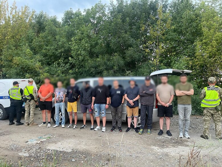 Затримано порушників кордону