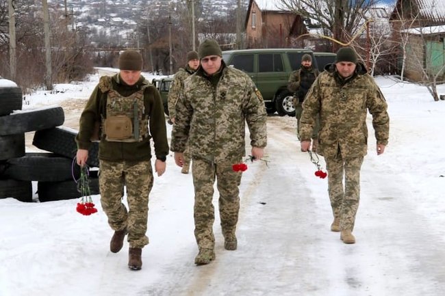 Головком ЗСУ Хомчак відвідав зону проведення ООС 06