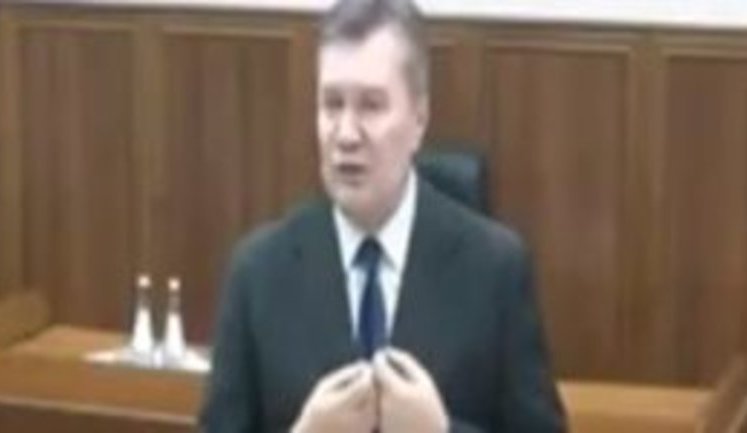 "He might have something to do with it," – Yanukovych on Liovochkin’s involvement in Maidan activists crackdown. VIDEO (in Ukrainian)