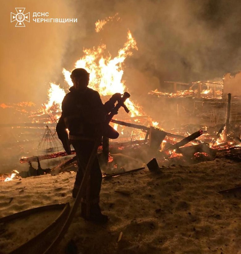 Обстріли Чернігівщини