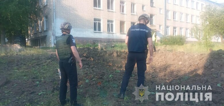 Consequences of occupiers attack on specialized school in Kharkiv 03