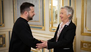 Зеленский обсудил с делегацией Венецианской комиссии конкурсный отбор судей в КС и закон о деолигархизации. ФОТО