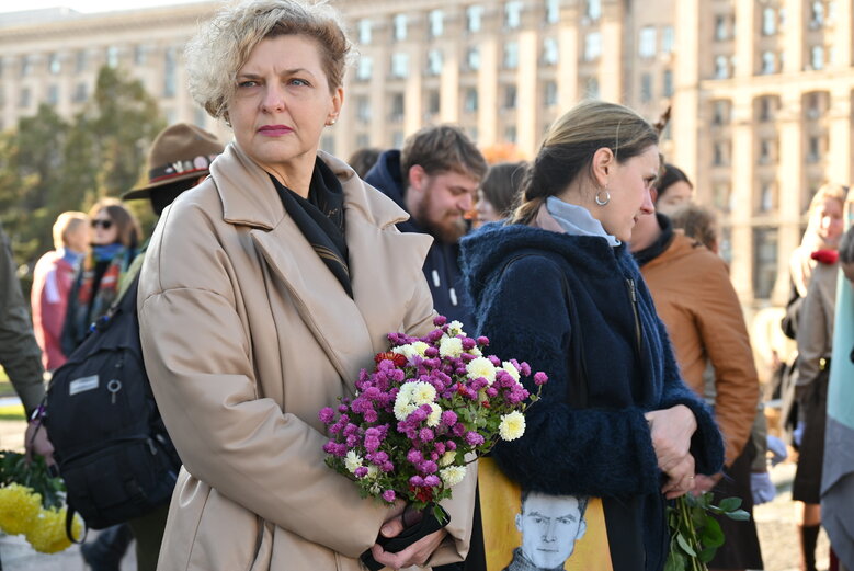 Із воїном та засновником видання Горинь Тарасом Давидюком, який загинув у бою проти окупантів на Запоріжжі, попрощалися у Києві 02