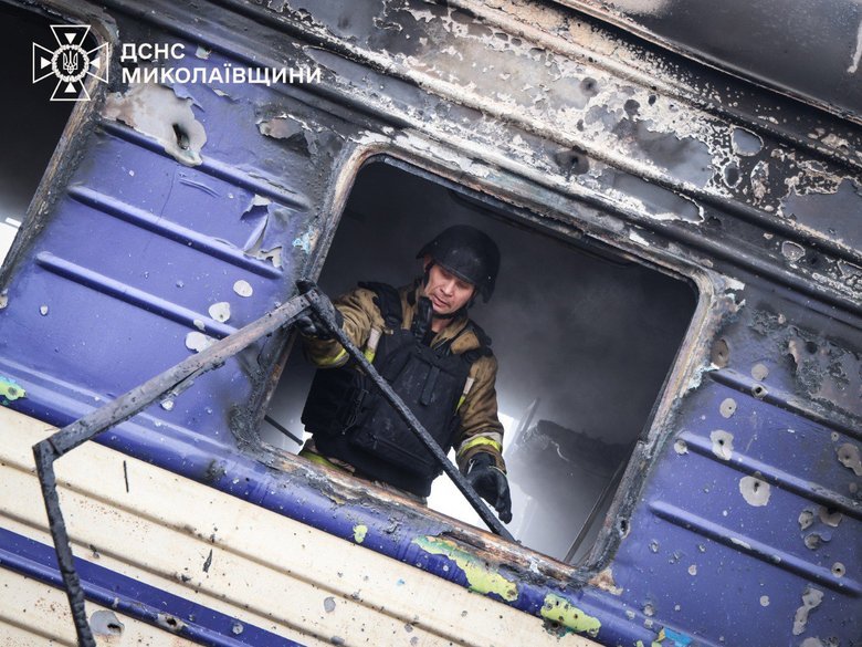 РФ знову атакувала поїзд: цього разу на Миколаївщині