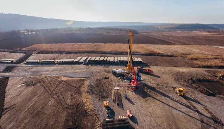 На україно-молдовському кордоні стартувало будівництво Ямпільського мосту, - "Укравтодор". ФОТО