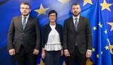 Еврокомиссар Кос встретилась с руководителями НАБУ и САП: