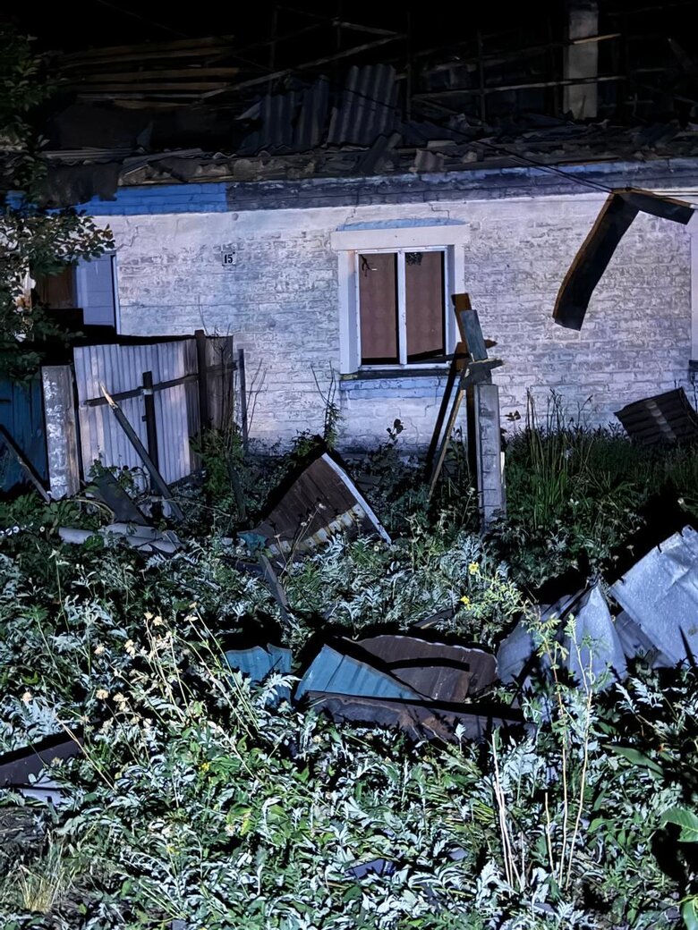 Наслідки обстрілу Цукуріно