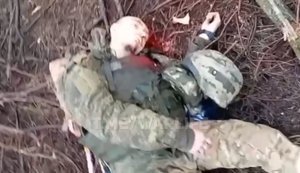 Рашист покончил с собой выстрелом из автомата в голову в Донецкой области. ВИДЕО