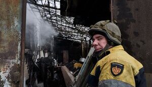 Russians shelled Kherson in morning and hit lyceum. PHOTOS