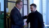 Zelenskyy and De Wever held a meeting