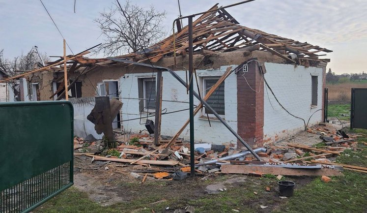 Полтавщина под атакой дронов: повреждены дома в нескольких районах. ФОТО