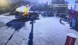 РФ атакувала автобус у Запоріжжі
