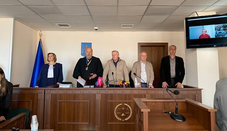 Former Berkut members Yanishevsky, Abroskin, Zinchenko and Marychenko found guilty in Maidan case. VIDEO&PHOTOS