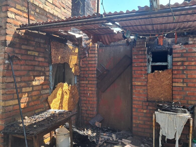 Russian attacks on Dnipropetrovsk region on 16 July