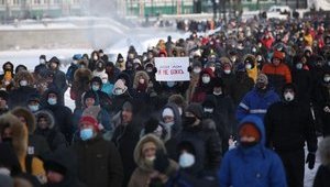 Посольство Украины пытается выяснить гражданство женщины, назвавшейся украинкой и арестованной в Москве за участие в оппозиционном митинге