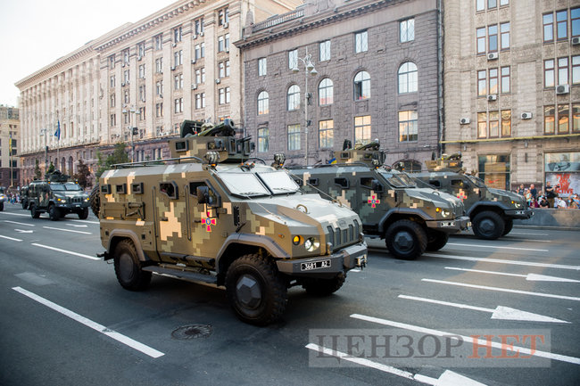 Репетиция парада в Киеве 21 августа 28