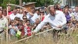 Балога еще не забыл как косить. ФОТОрепортаж