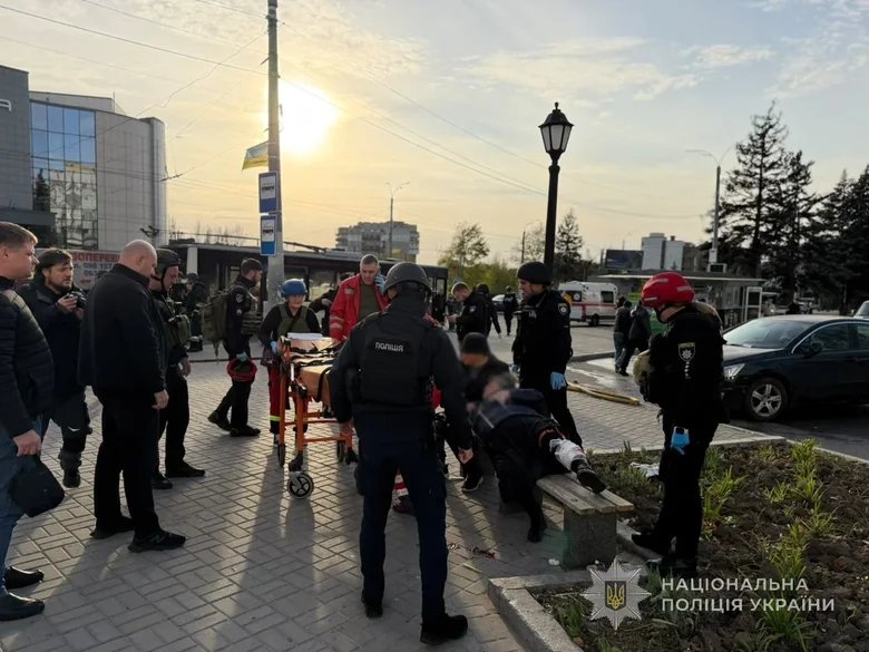 The consequences of the Russian Federation’s strikes on Zaporizhzhia