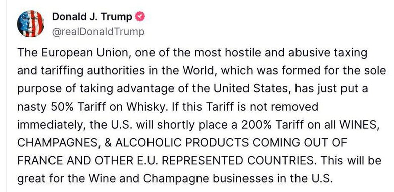 Трамп пригрозив митами