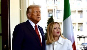 Джорджа Мелони и Трамп