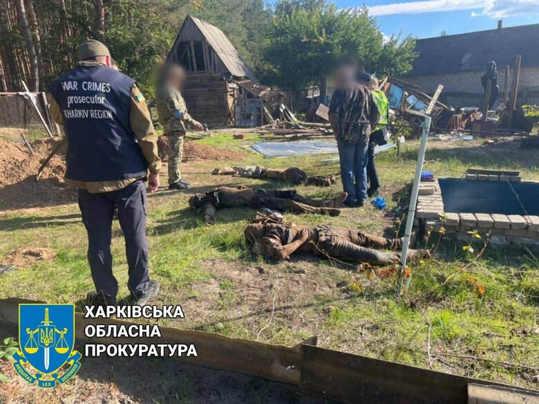 Russians shot four civilians in cellar in Kupiansk-Vuzlovy 03