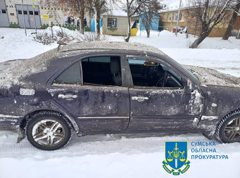 Occupiers mortared civilian infrastructure in Seredyna-Buda, wounding man 01