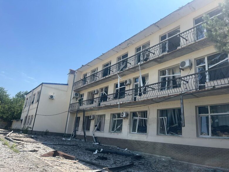 Consequences of shelling in Donetsk region