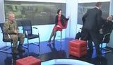 "Это слова импотента", - "Я друг страны, а вы - прислужник олигархата", - нардепы Барна и Левченко устроили драку в прямом эфире. ВИДЕО