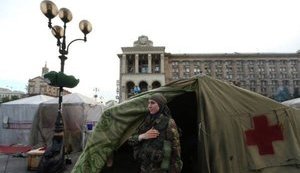 В воскресенье в Глевахе, под Киевом, возле мемориала в честь Амины Окуевой соберутся друзья и родные, чтобы почтить ее память