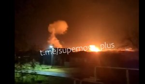 Дроны атаковали железную дорогу возле воинских частей в Ростовской области. ВИДЕО