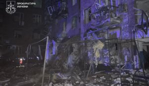 Вследствие атаки РФ по Кривому Рогу повреждены 29 многоэтажек, есть отключение электричества и водоснабжения