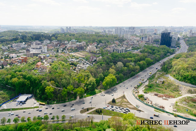 Киев с высоты монумента Родина-мать 18