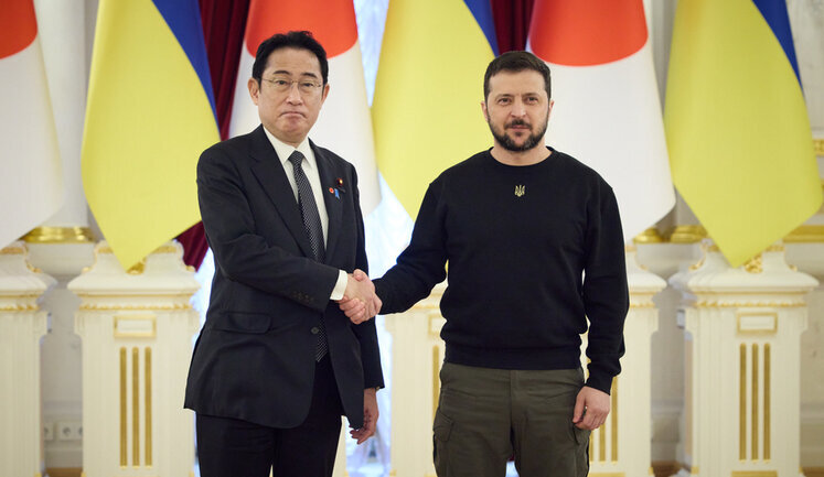 Ukraine and Japan signed a Statement on a Distinctive Global Partnership