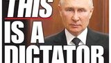 Trump’s favourite newspaper, the New York Post, features Putin on the cover