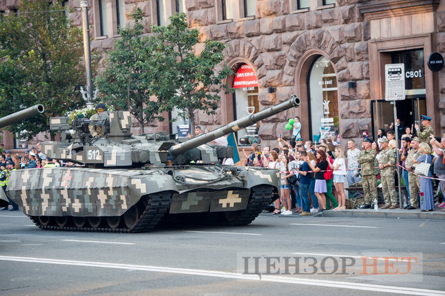 Репетиция парада в Киеве 21 августа 31