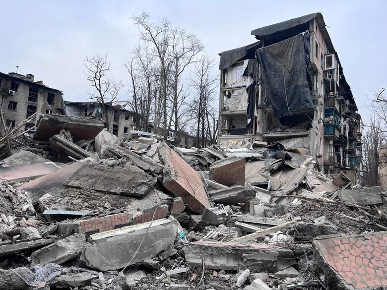 One person killed and one wounded as result of Russian missile strikes on Avdiivka 02