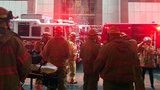 Вертолет упал на крышу небоскреба в Нью-Йорке и загорелся, пилот погиб. ВИДЕО+ФОТОрепортаж