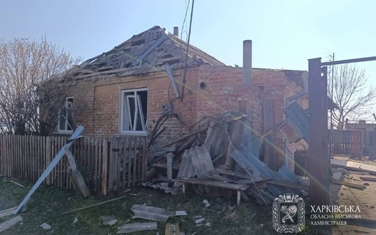 Окупанти вранці вдарили КАБом по Золочівській громаді. Вдень атакували БпЛА Дергачі, є поранені. ФОТО