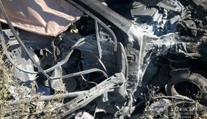 Окупанти вдарили по цивільному авто у Сподобівці на Харківщині: госпіталізовано трьох людей. ФОТО