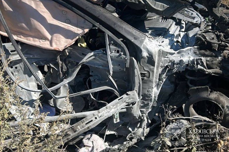 Attack on a civilian car in the Kharkiv region