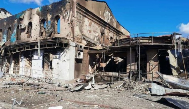 Large column of enemy equipment and enemy manpower heading towards Izyum was destroyed - Synehubiv