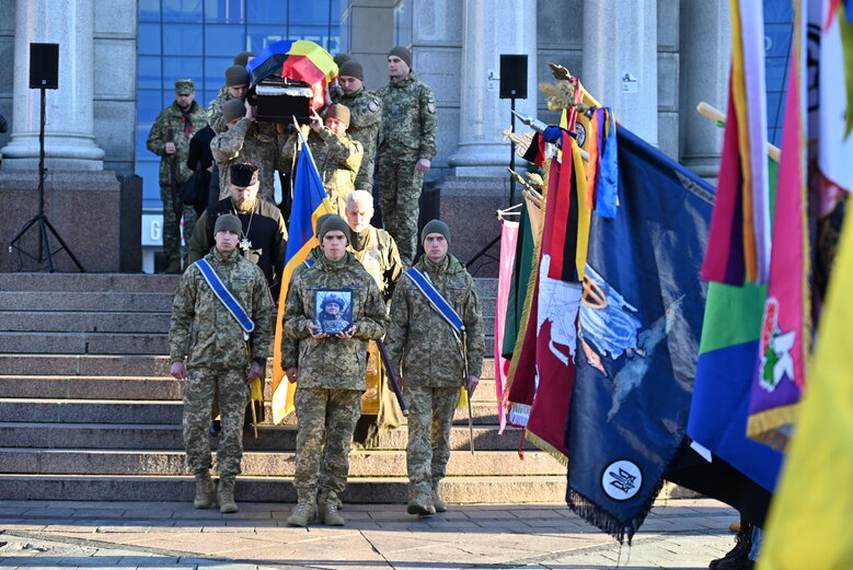 Із воїном та засновником видання Горинь Тарасом Давидюком, який загинув у бою проти окупантів на Запоріжжі, попрощалися у Києві 25