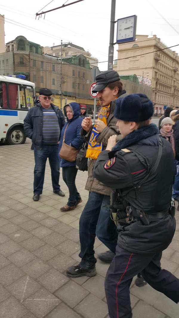 москва савченко пикет задержания